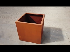 Chậu hoa sân vườn ngoài trời tùy chỉnh Kim loại lớn