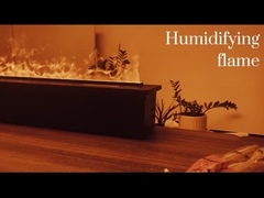 Đám sưởi sương mù điện có âm thanh nhẹ - lò sưởi hơi nước thực tế và lò nước an toàn